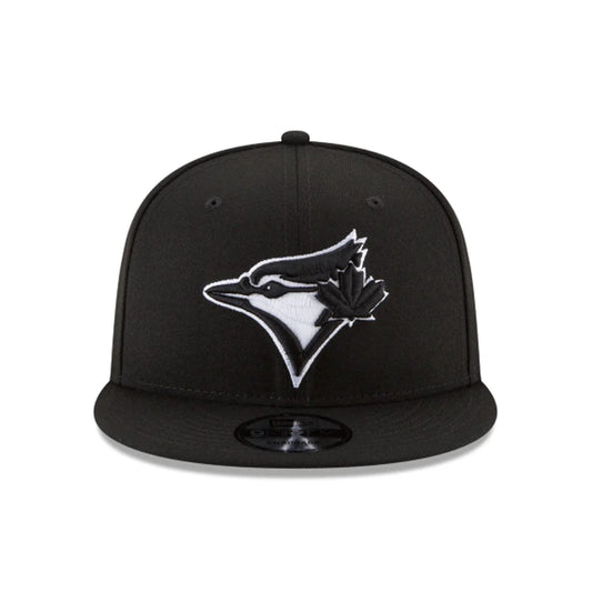 MEN'S 5950 TORONTO BLUEJAYS BLACK/WHITE FITTED HAT