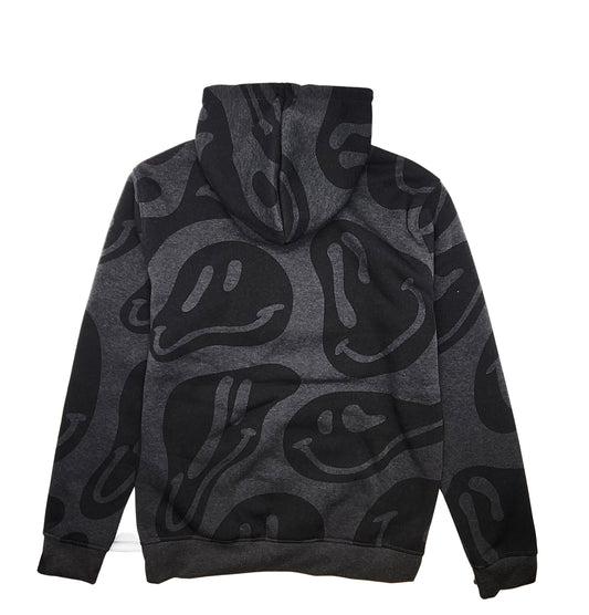 SWITCH REMARKABLE MEN'S ROLLING PAPER FLEECE HOODIE W/ PATCHES (BLACK)