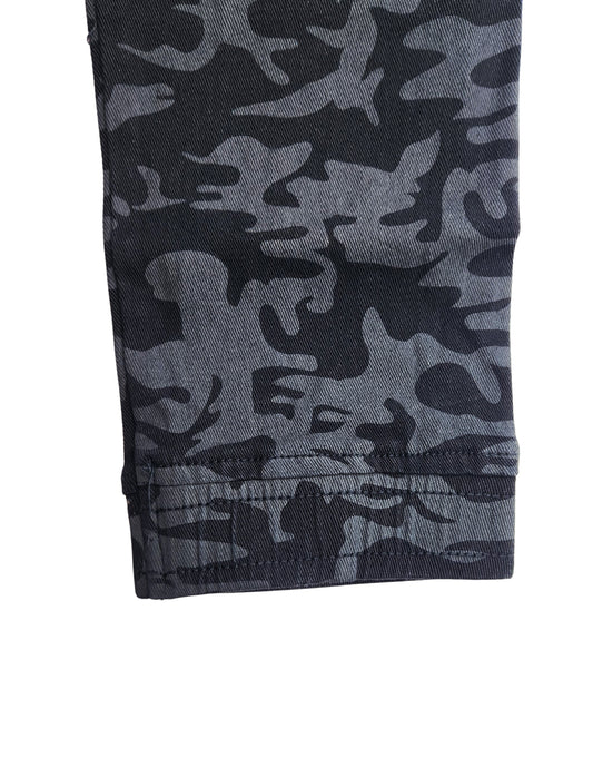 MEN'S ONE CULTURE CARGO DENIM JOGGER PANTS (BLACK CAMO)