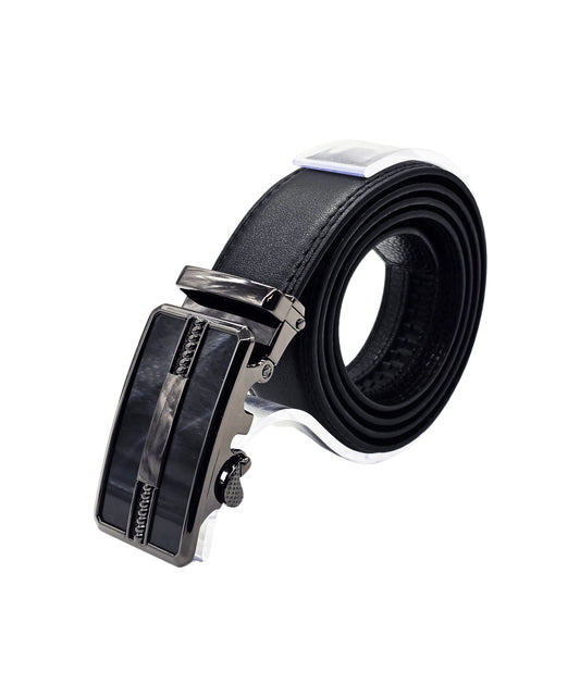 MEN'S ADJUSTABLE DESIGNER BELT (BLACK M-60)