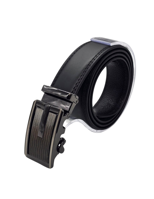 MEN'S ADJUSTABLE DESIGNER BELT (BLACK M-66)