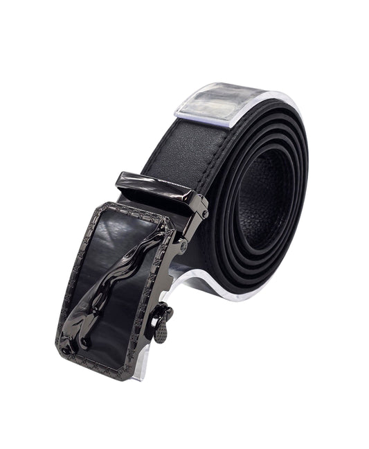 MEN'S ADJUSTABLE DESIGNER BELT (BLACK M-67)
