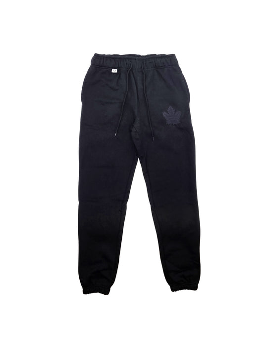 NHL MEN'S TORONTO MAPLE LEAFS PULLOVER HOODIE TRACKSET (BLACK)