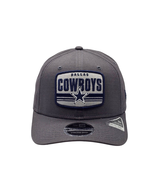 NEW ERA 9SEVENTY NFL DALLAS COWBOYS GREY STRETCH-SNAP CAP