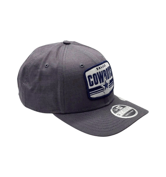 NEW ERA 9SEVENTY NFL DALLAS COWBOYS GREY STRETCH-SNAP CAP