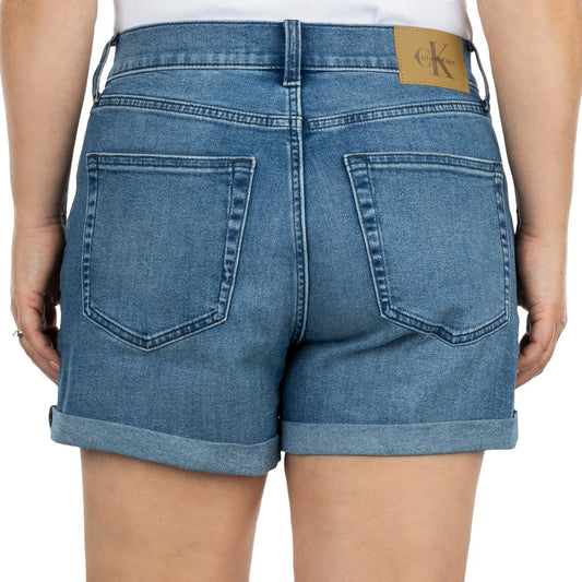 CALVIN KLEIN WOMEN'S DENIM SHORTS (BLUE)