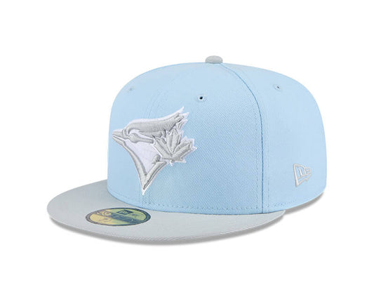 59FIFTY MEN'S MLB TORONTO BLUE JAYS BABY BLUE/GREY FITTED HAT