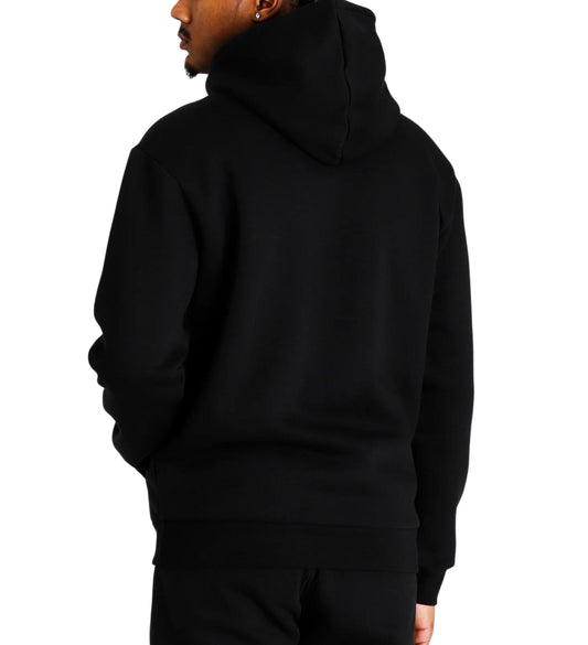 ADIDAS CORE LOGO ESSENTIAL HOODIE (BLACK)