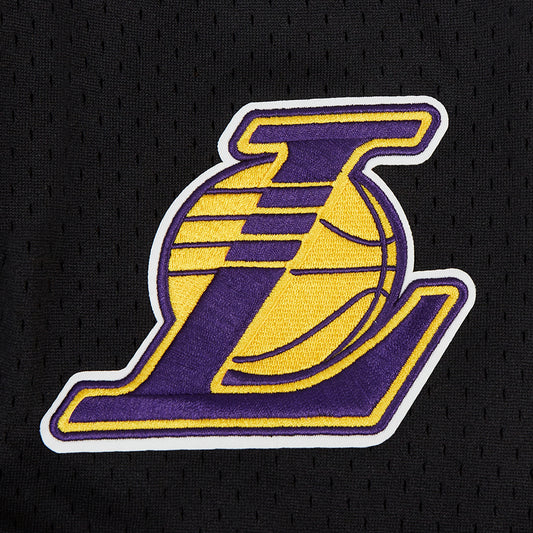 PRO STANDARD NBA LOS ANGELES LOS ANGELES LAKERS LEBRON JAMES #23 ANIMATED ACTION MESH BLACK JERSEY