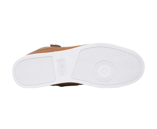 FILA MEN'S VULC 13 DISTRESS HIGH TOP SHOE (BROWN)