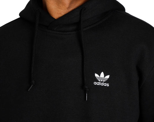 ADIDAS CORE LOGO ESSENTIAL HOODIE (BLACK)
