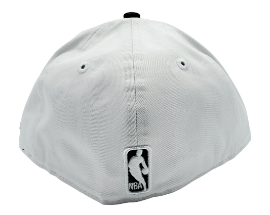 MEN'S 5950 TORONTO RAPTORS BLACK PU BRIM WHITE FITTED HAT