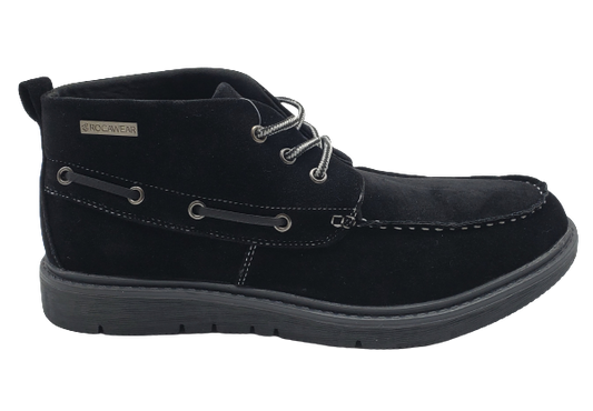 ROCAWEAR CHUKKA BLACK BOOTS