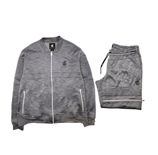 2 PCS EAST SIDE MOTTO TRACKSUIT (BIG&TALL)