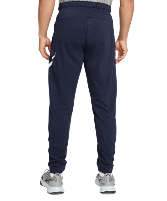 NIKE MEN'S DRI-FIT TAPERED TRAINING PANTS (NAVY)