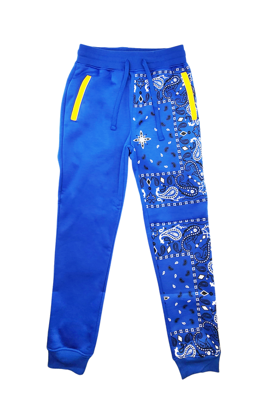 BLEECKER & MERCER MEN'S 2PIECE BANDANA SET (ROYAL BLUE)