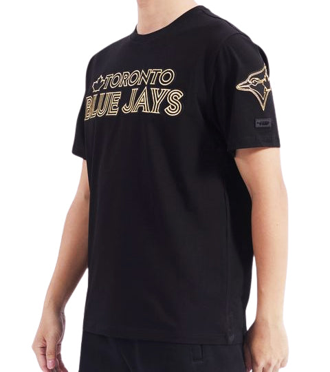 PRO STANDARD MLB TORONTO BLUE JAYS BLACK/GOLD MEN'S T-SHIRT