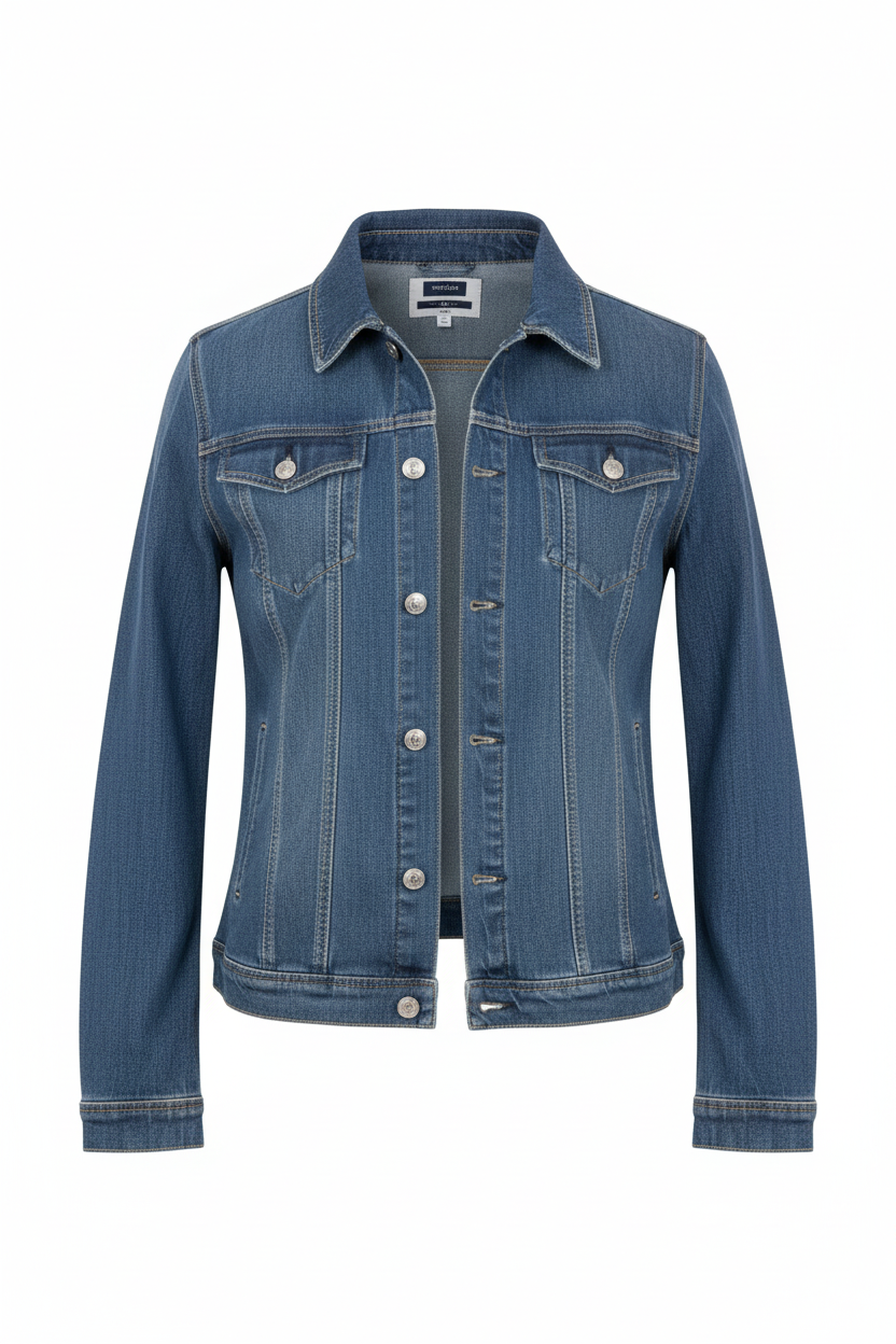 BUFFALO MEN'S DENIM JACKET SMALL BLUE