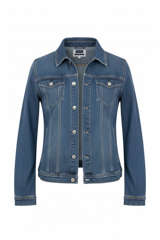 BUFFALO MEN'S DENIM JACKET SMALL BLUE