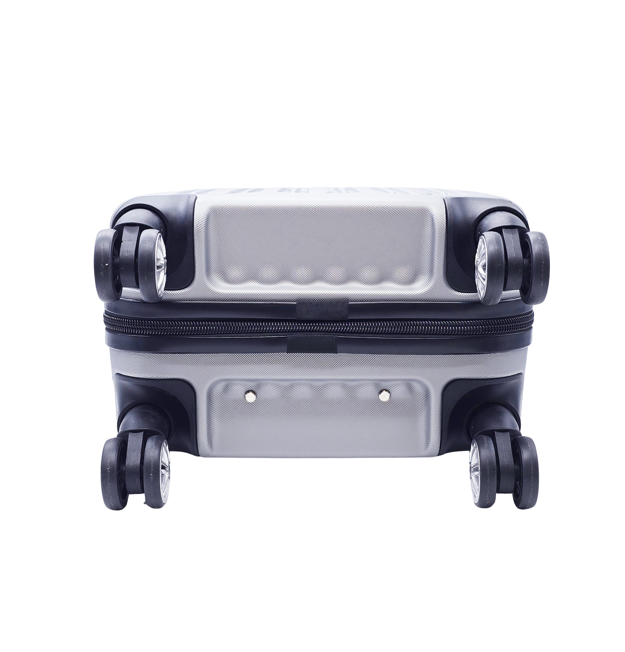 MORANO HARD COVER LIGHT WEIGHT LUGGAGES (SILVER GREY)