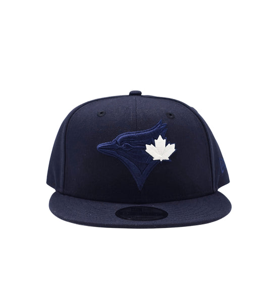 950 TORONTO BLUE JAYS NAVY WITH WHITE LEAF SNAPBACK