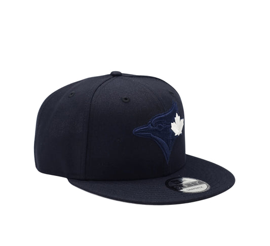 950 TORONTO BLUE JAYS NAVY WITH WHITE LEAF SNAPBACK