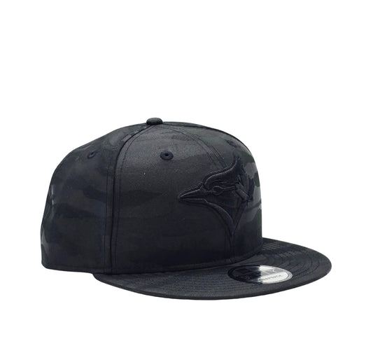 MEN'S TORONTO BLUE JAYS 950 ALL BLACK CAMO SNAPBACK HAT