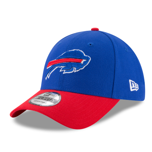 MEN'S NEW ERA NFL THE LEAGUE ROYAL BLUE & RED BUFFALO BILLS 9FORTY VELCRO ADJUSTABLE CAP