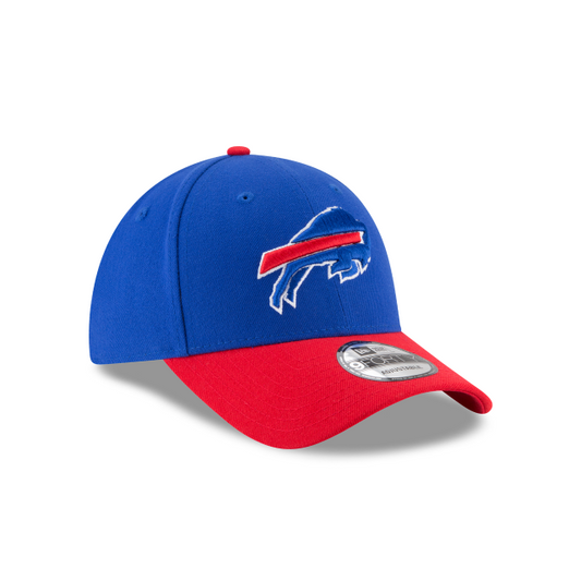 MEN'S NEW ERA NFL THE LEAGUE ROYAL BLUE & RED BUFFALO BILLS 9FORTY VELCRO ADJUSTABLE CAP