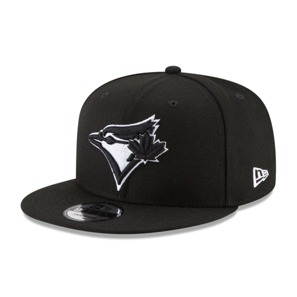 9FIFTY TORONTO BLUE JAYS BLACK WHITE LOGO SNAPBACK