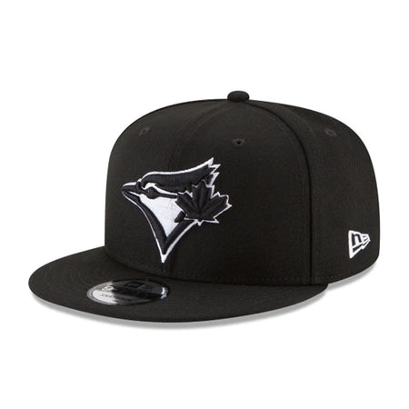 MEN'S 5950 TORONTO BLUEJAYS BLACK/WHITE FITTED HAT