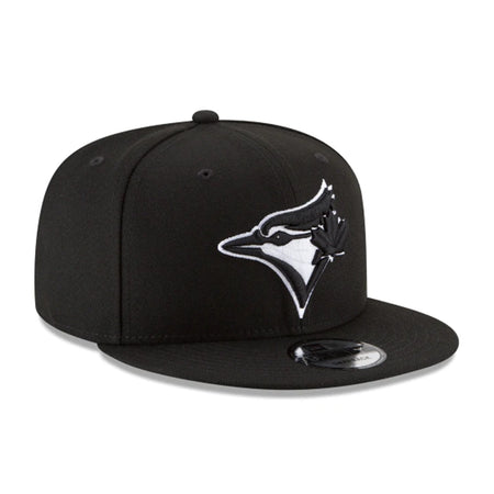 MEN'S 5950 TORONTO BLUEJAYS BLACK/WHITE FITTED HAT