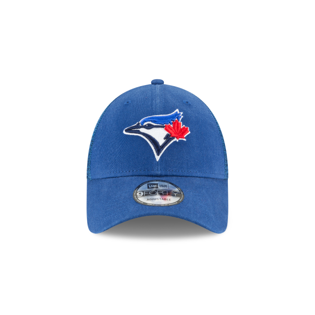 MEN'S NEW ERA MLB 9FORTY TORONTO BLUE JAYS ROYAL BLUE SNAPBACK TRUCKER HAT