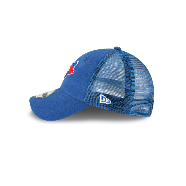 MEN'S NEW ERA MLB 9FORTY TORONTO BLUE JAYS ROYAL BLUE SNAPBACK TRUCKER HAT