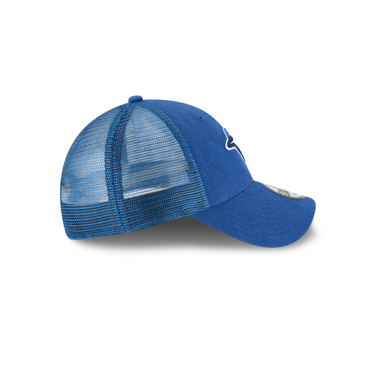 MEN'S NEW ERA MLB 9FORTY TORONTO BLUE JAYS ROYAL BLUE SNAPBACK TRUCKER HAT