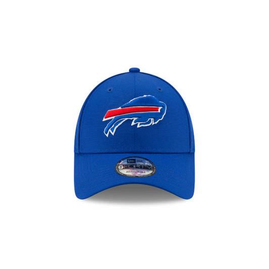 MEN'S NEW ERA NFL THE LEAGUE ROYAL BLUE BUFFALO BILLS 9FORTY VELCRO ADJUSTABLE CAP