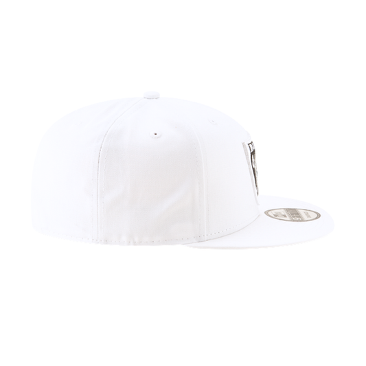 MEN'S NEW ERA NFL LAS VEGAS RAIDERS 9FIFTY WHITE SNAPBACK HAT
