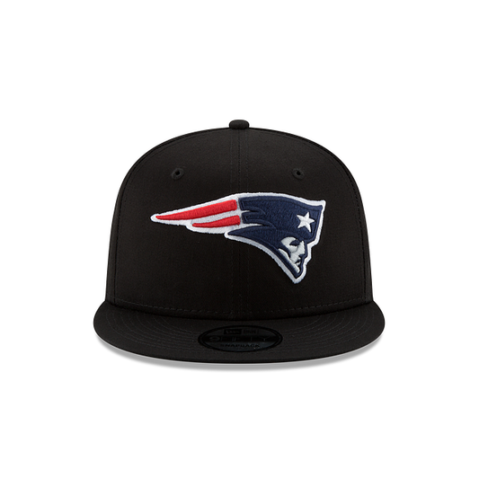 MEN'S NEW ERA NFL NEW ENGLAND PATRIOTS 9FIFTY BLACK SNAPBACK HAT