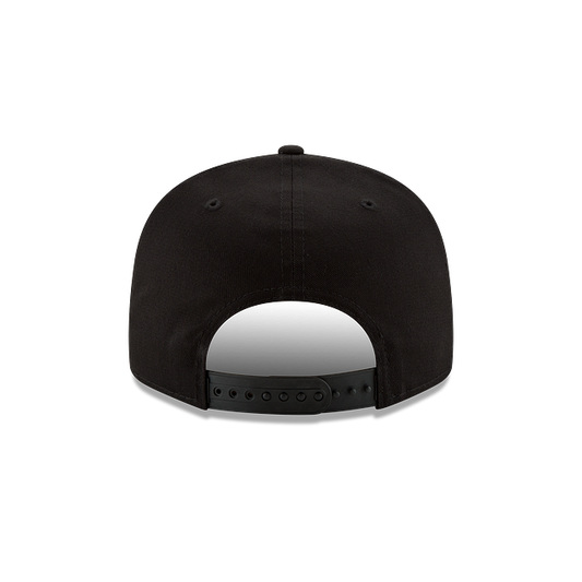 MEN'S NEW ERA NFL NEW ENGLAND PATRIOTS 9FIFTY BLACK SNAPBACK HAT