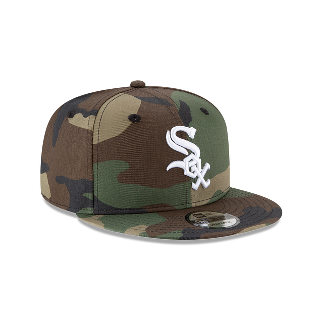 MEN'S NEW ERA MLB CHASE 9FIFTY CHICAGO WHITE SOX CAMO GREEN SNAPBACK HAT