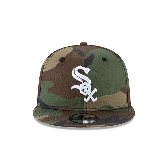 MEN'S NEW ERA MLB CHASE 9FIFTY CHICAGO WHITE SOX CAMO GREEN SNAPBACK HAT