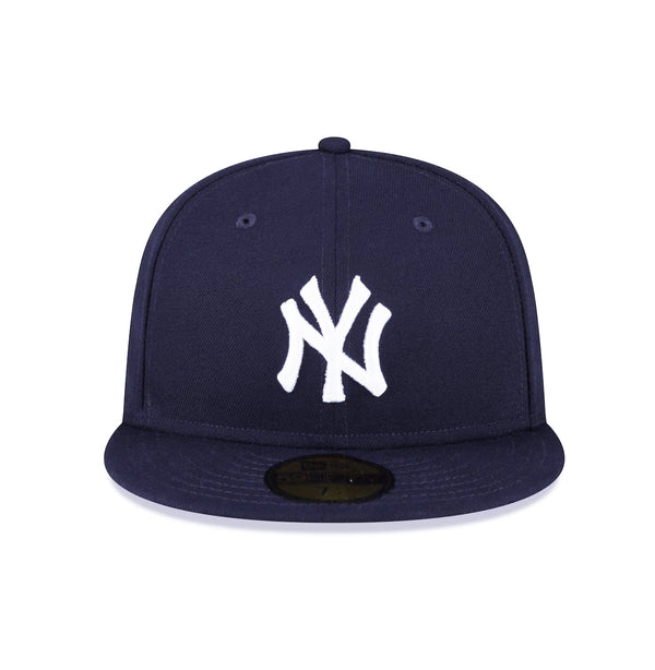 NEW ERA 59FIFTY MLB NEW YORK YANKEES 2025 POST SEASON NAVY BLUE FITTED HAT
