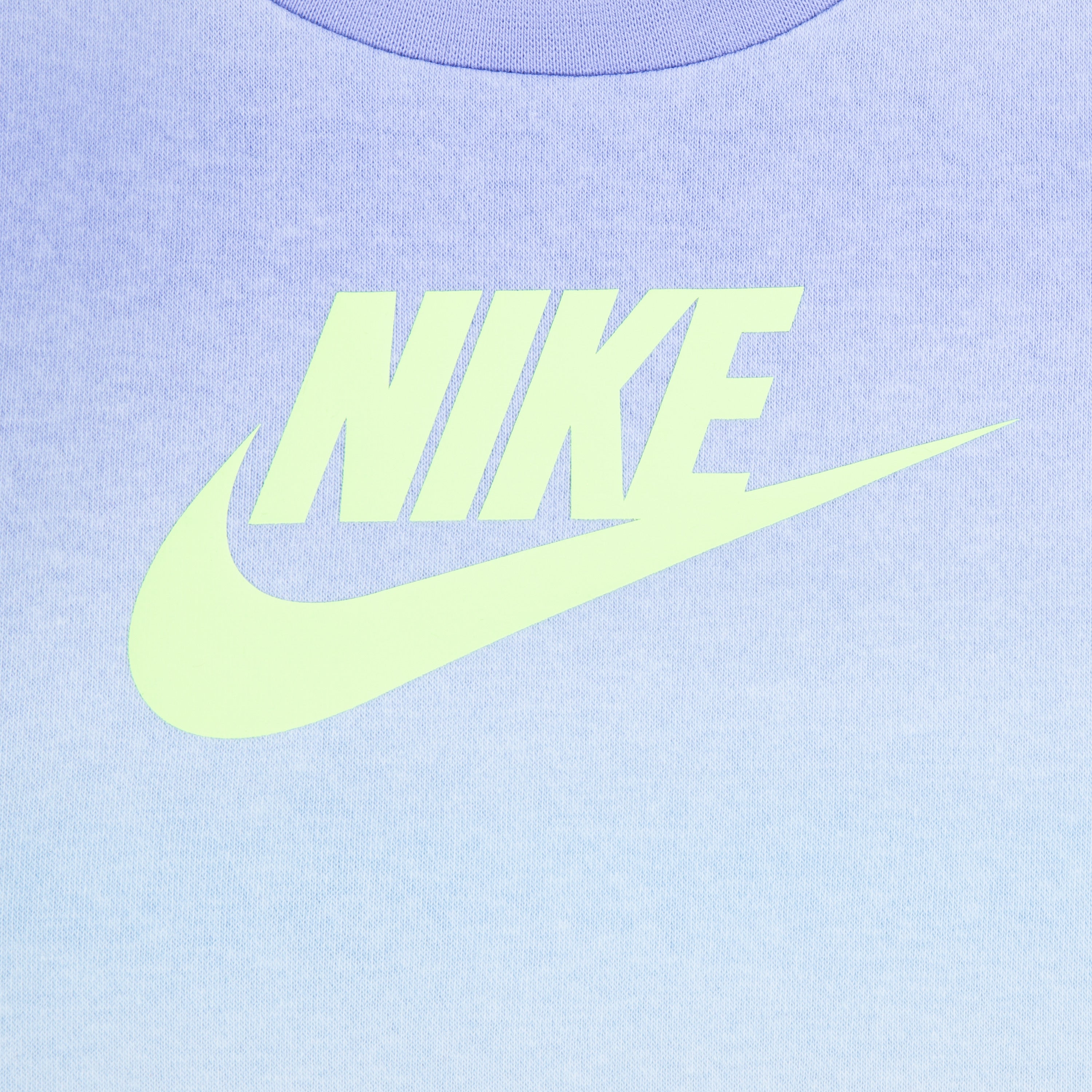 NIKE INFANT GIRLS PRINTED CLUB FLEECE LEGGINGS SET (LIGHT BLUE SIZE 12M-24M)