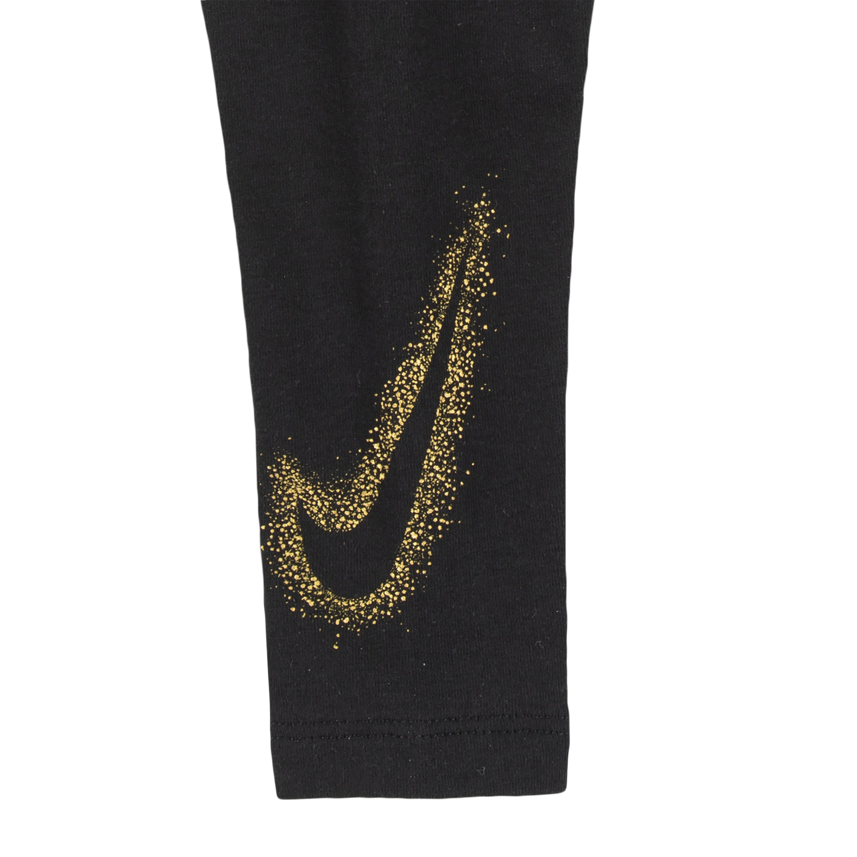 NIKE INFANT GIRLS CREWNECK AND TIGHTS SET (BLACK SIZE 12M-24M)