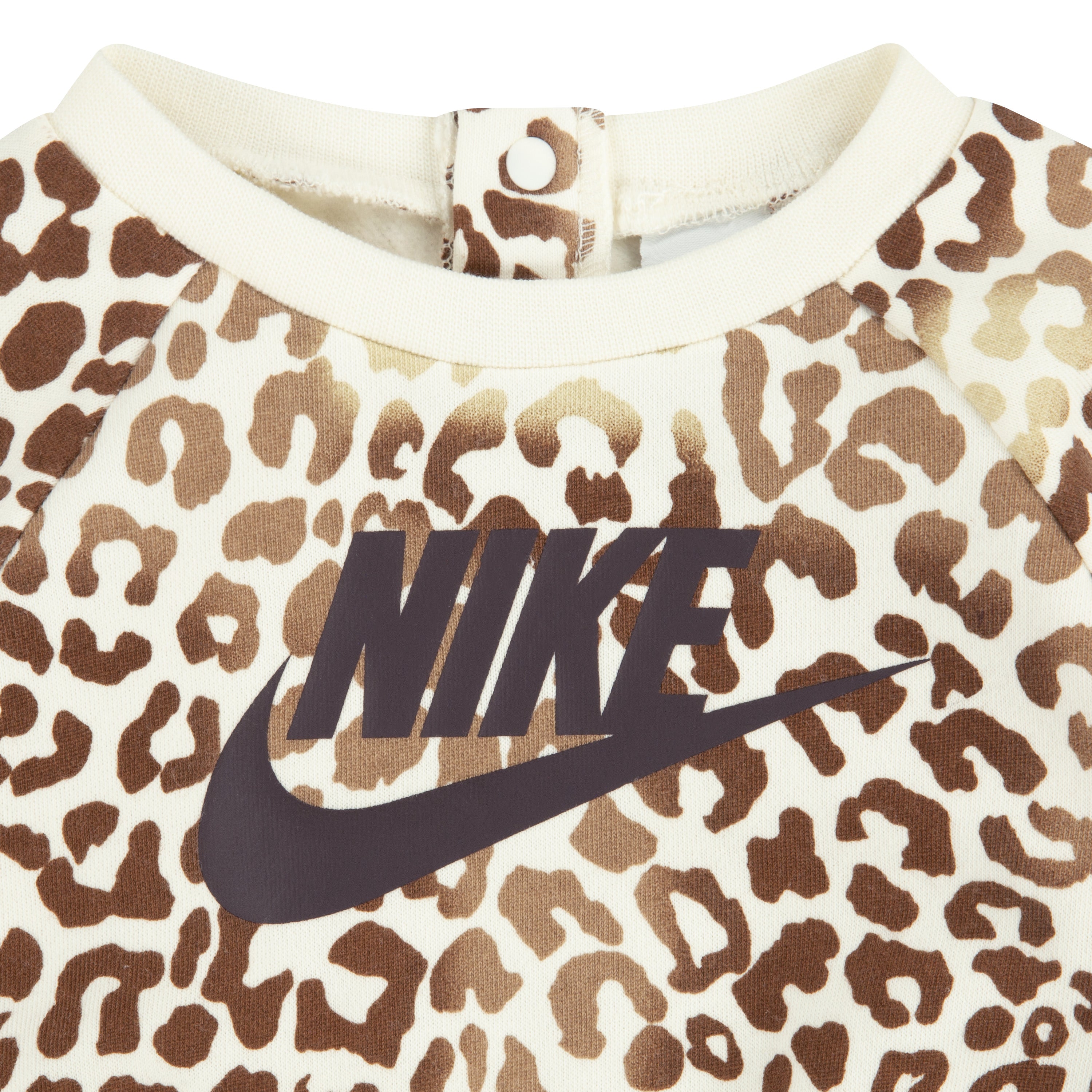 NIKE INFANT GIRLS HOODIE AND LEGGING SET (BROWN SIZES 12-24M)