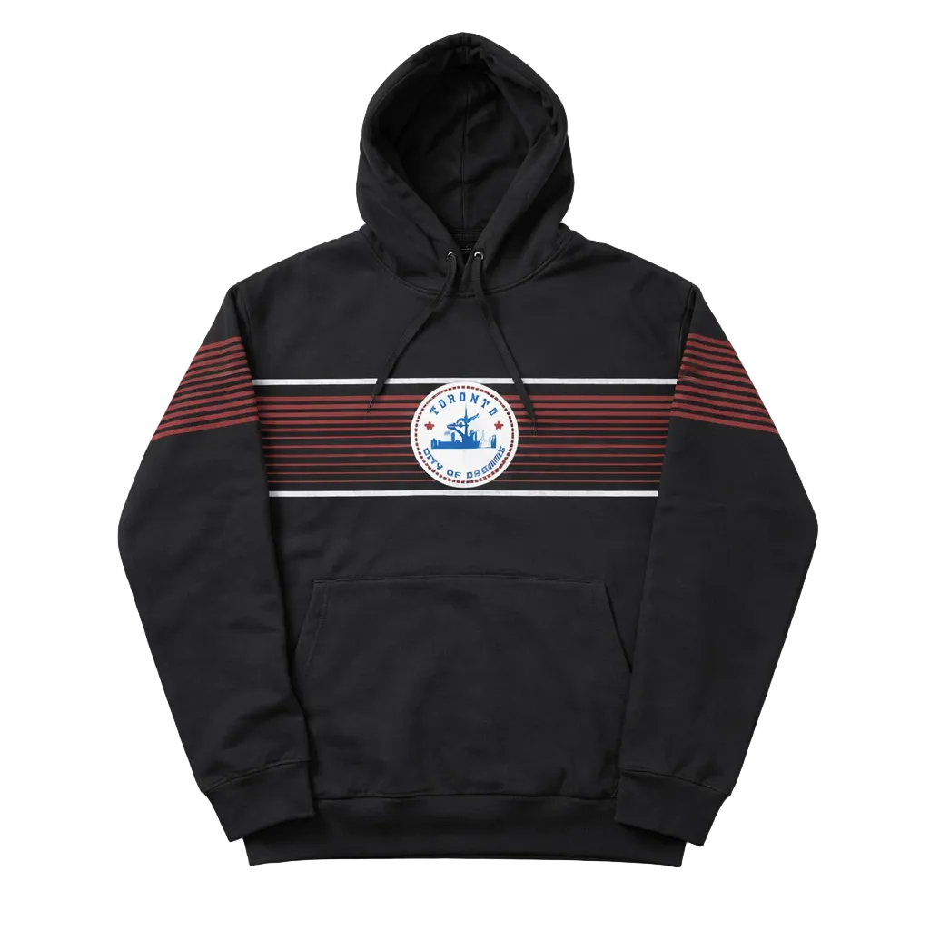 CITY OF DREAMS TORONTO BLUE JAYS MEN'S FLEECE TRACKSET (BLACK)