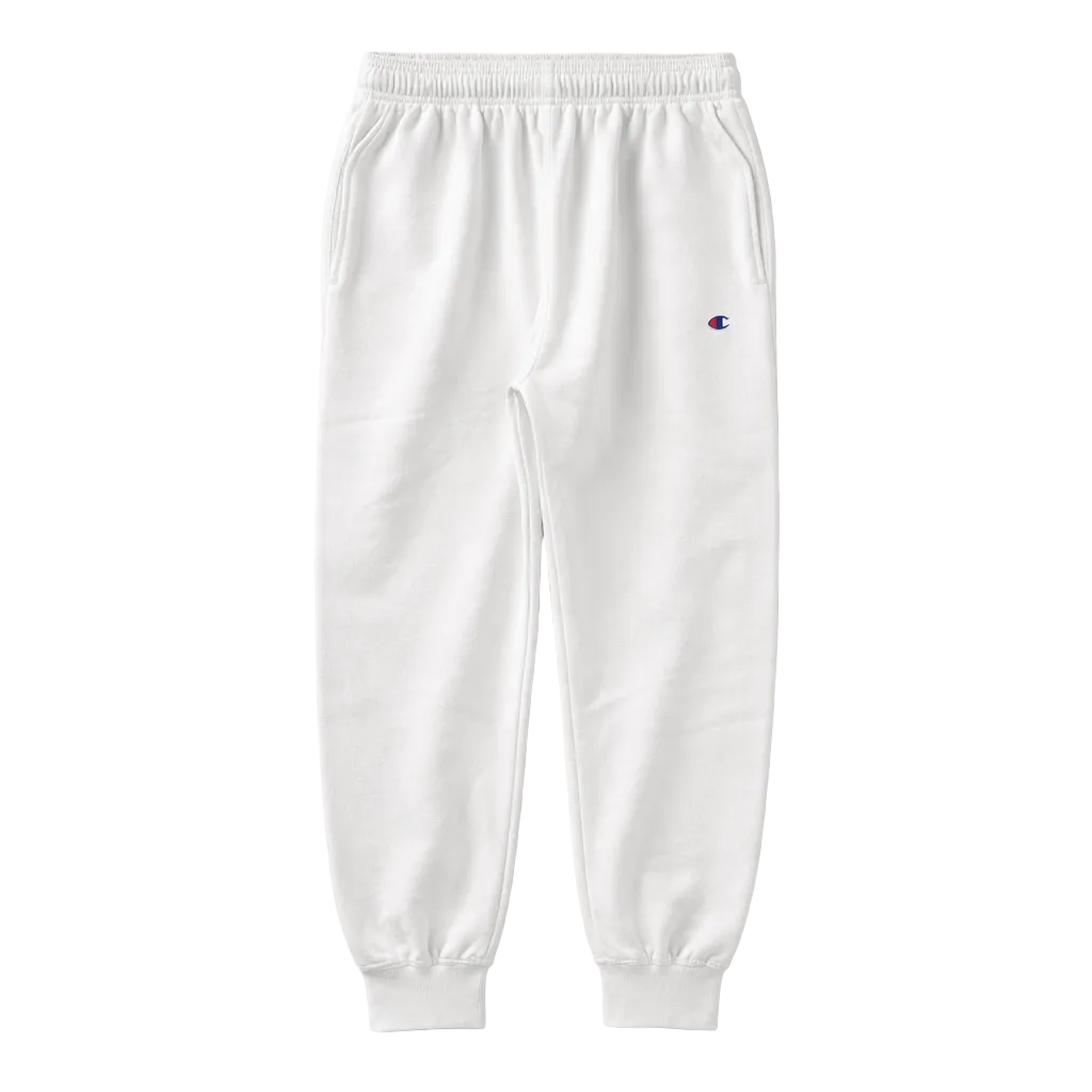 CHAMPION EMBROIDED LOGO TRACKSUIT (BIG&TALL) (WHITE)