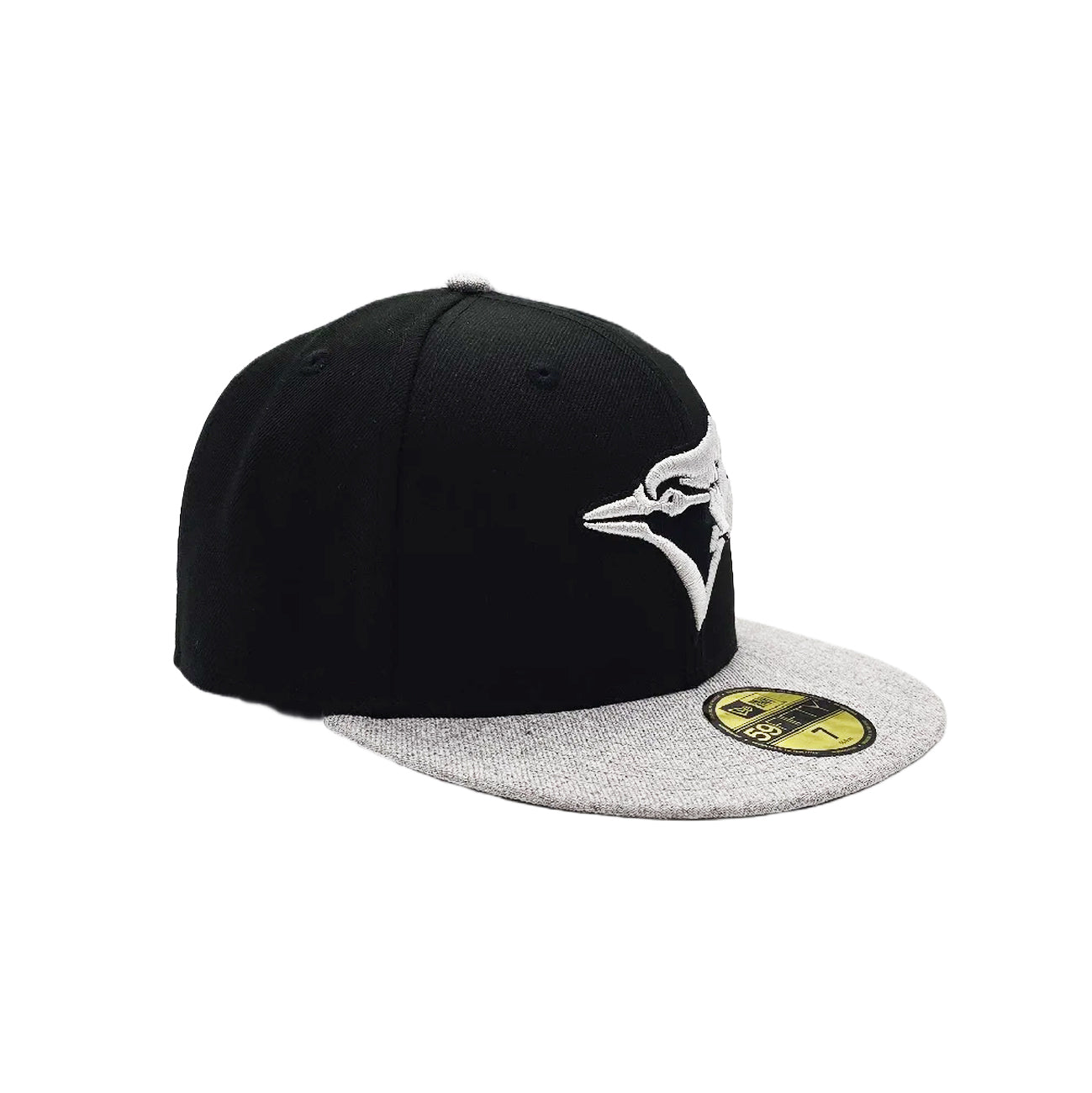 59FIFTY NEW ERA MLB TORONTO BLUE JAYS BLACK/GREY FITTED HAT