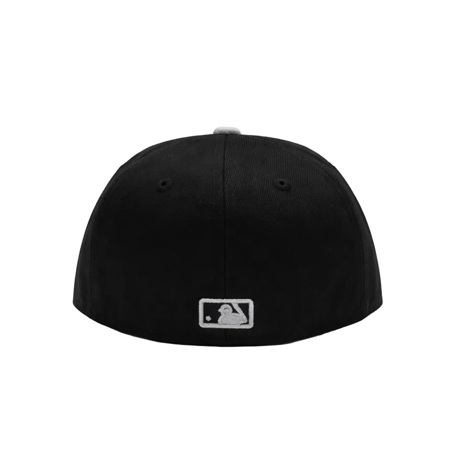 59FIFTY NEW ERA MLB TORONTO BLUE JAYS BLACK/GREY FITTED HAT