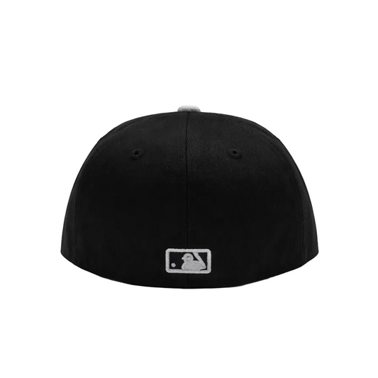 59FIFTY NEW ERA MLB TORONTO BLUE JAYS BLACK/GREY FITTED HAT